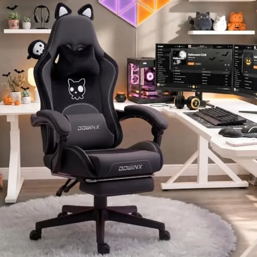 Massage - Kursi Gaming untuk Dewasa dengan Hiasan