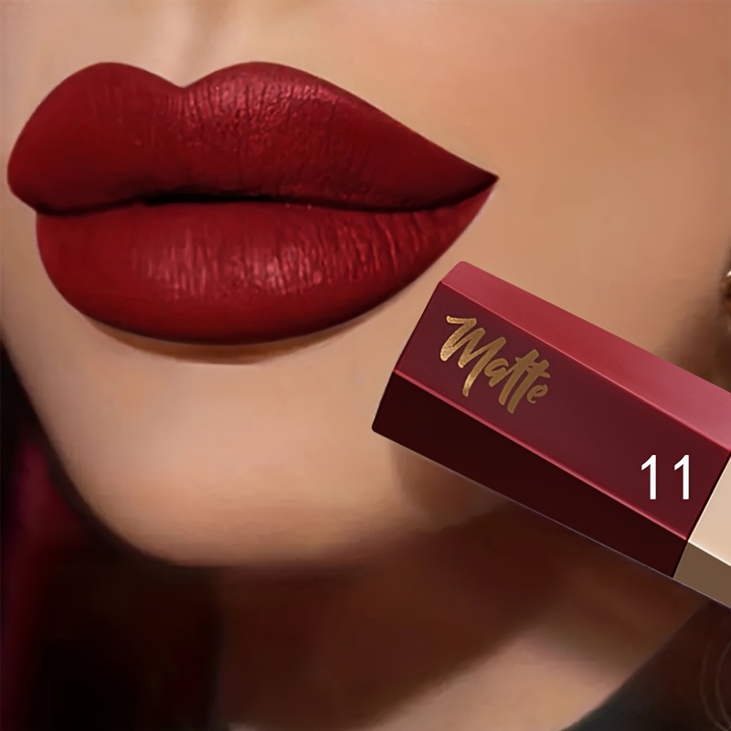 Matte Velvet Lip Tint Long Lasting - 1 buah pewarna bibir beludru Matte
