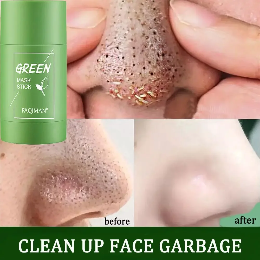 Green Tea Cleansing Clay Mask - Masker Perawatan Kulit teh hijau, tongkat