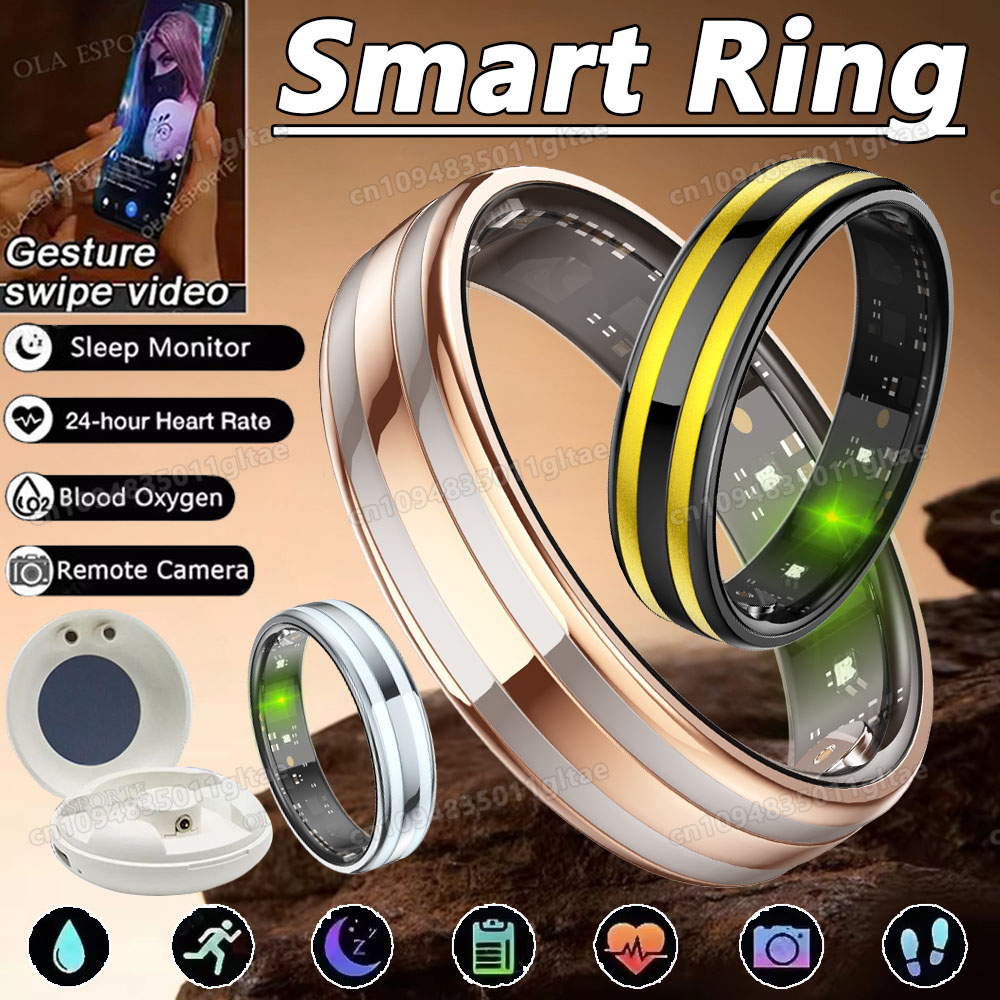 Health Monitors - Cincin Pintar Sensor Gerak Monitor Kesehatan