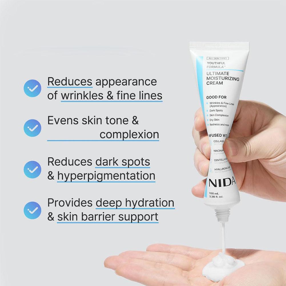 Krim Pelembap Korea Ultimate R - Retinol Anti Wrinkle Cream ulasan dan harga