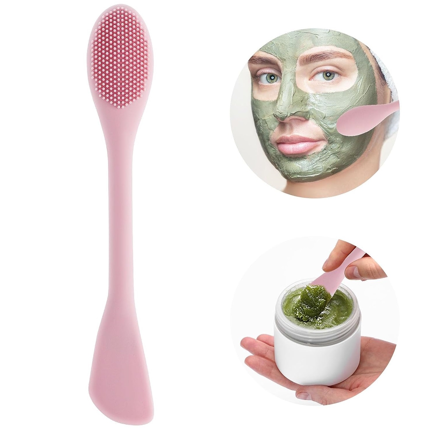 1 Buah Sikat Pembersih Wajah S - Silicone Face Scrubber Electric ulasan dan harga