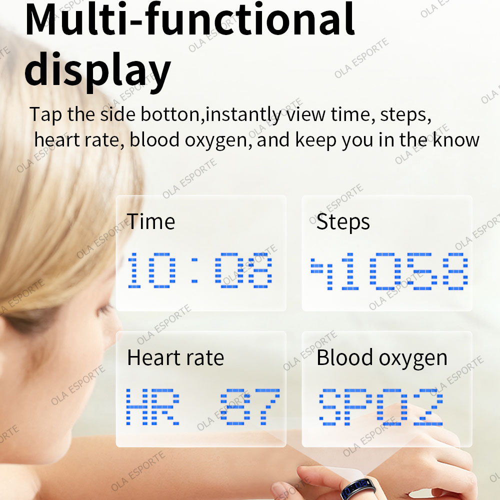 Layar Sentuh Cincin Pintar, Pe - Health Monitors ulasan dan harga
