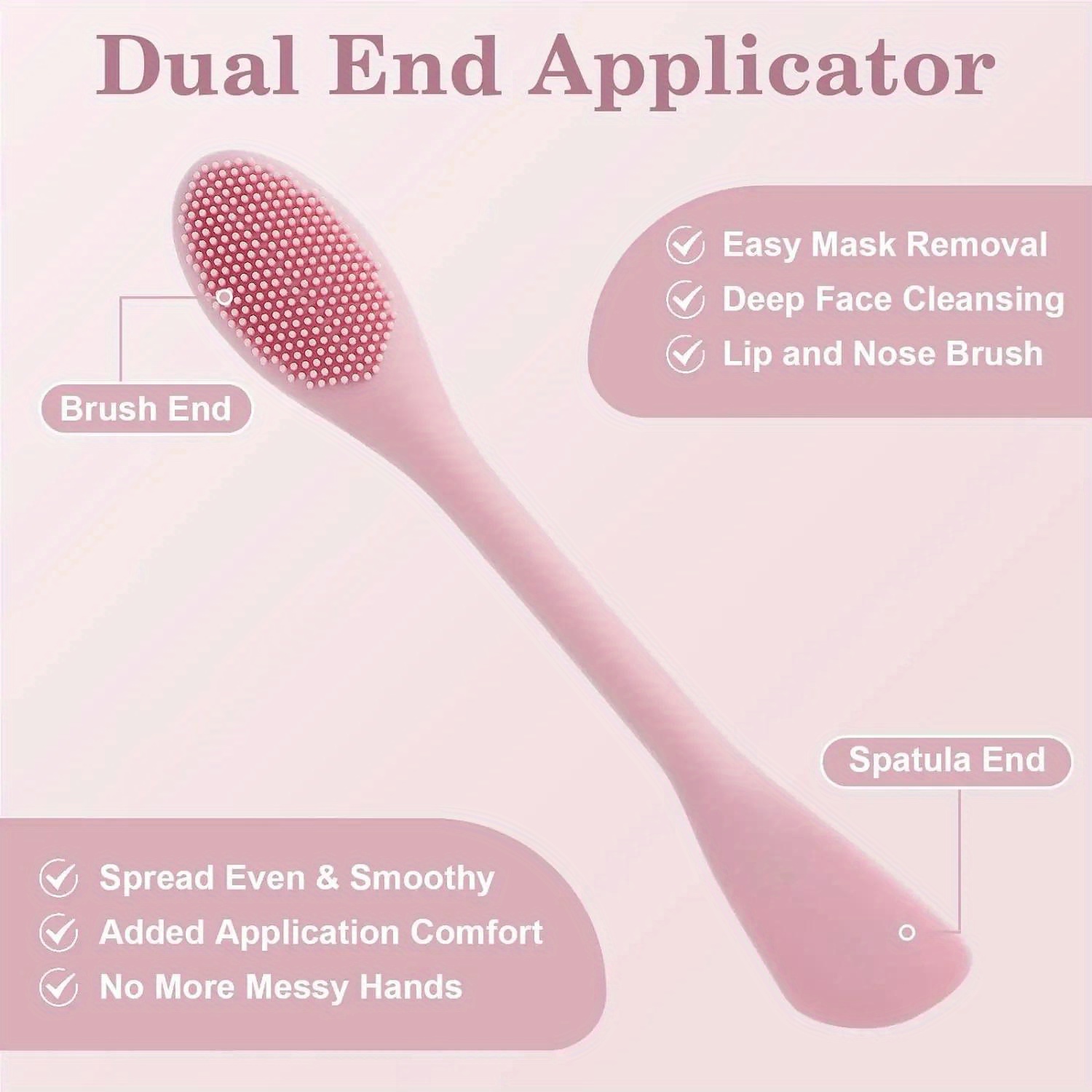 Kuas Masker Wajah Kepala Ganda - Silicone Face Scrubber Electric ulasan dan harga