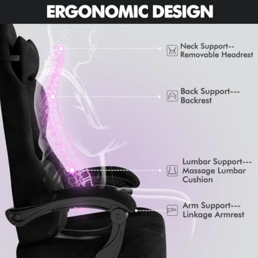 Kursi Gaming untuk Para Pemain - Massage ulasan dan harga