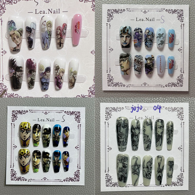 JOJO Nail Art Student Anime Ka - Nail Art ulasan dan harga