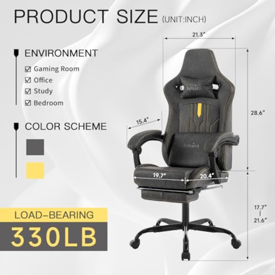 Kursi gaming dengan sandaran k - Massage ulasan dan harga