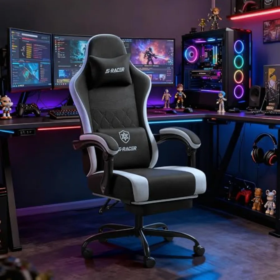 Kursi gaming untuk orang dewas - Massage ulasan dan harga