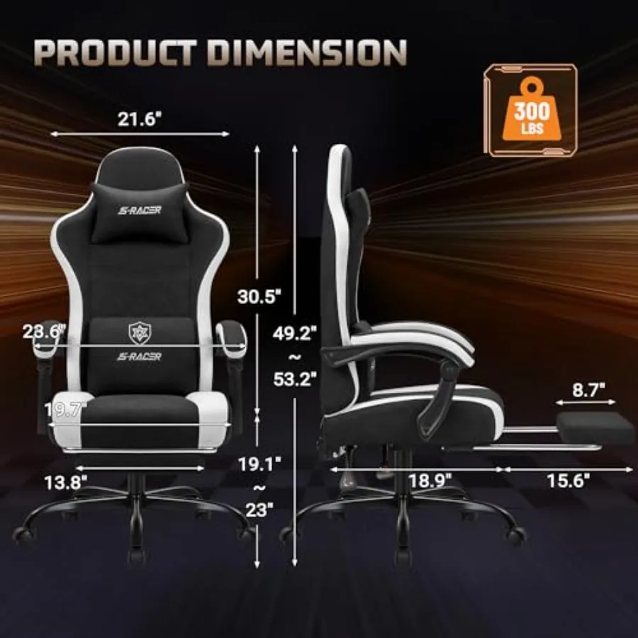 Kursi gaming untuk orang dewas - Massage ulasan dan harga