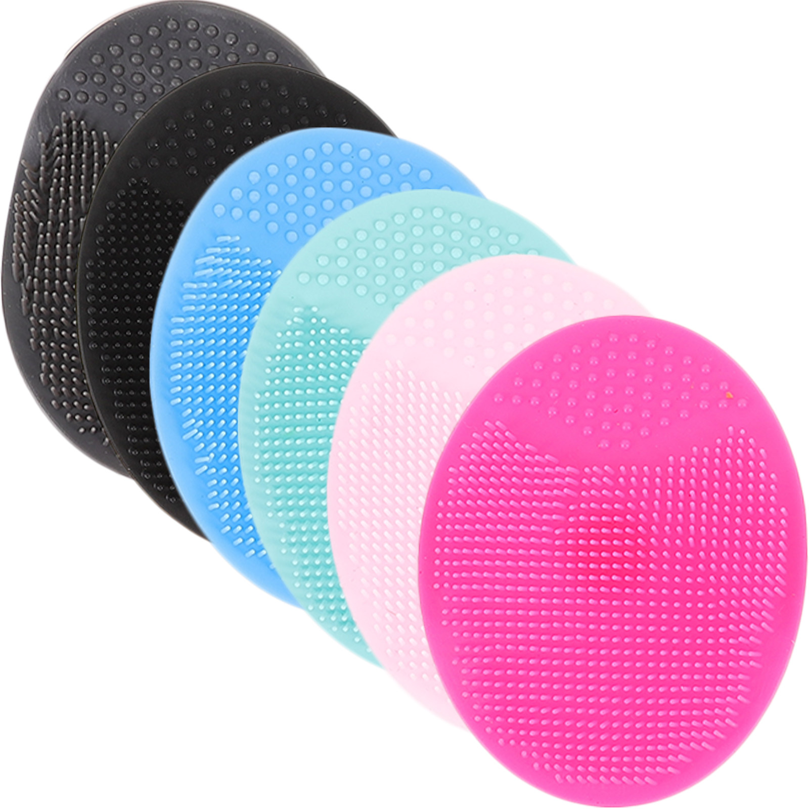 6 Buah Sikat Pembersih, Pember - Silicone Face Scrubber Electric ulasan dan harga