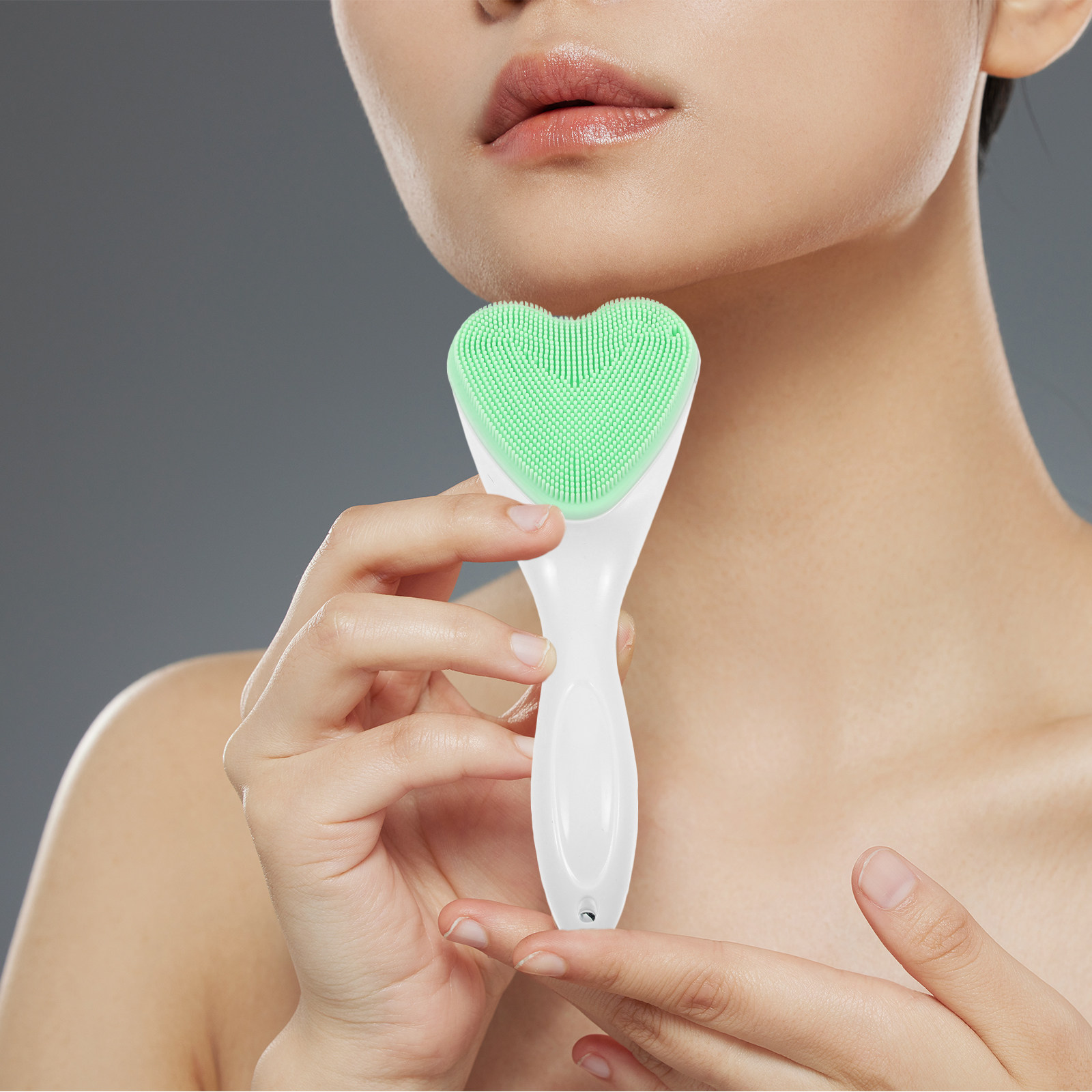 Sikat Pembersih Wajah Silikon, - Silicone Face Scrubber Electric ulasan dan harga