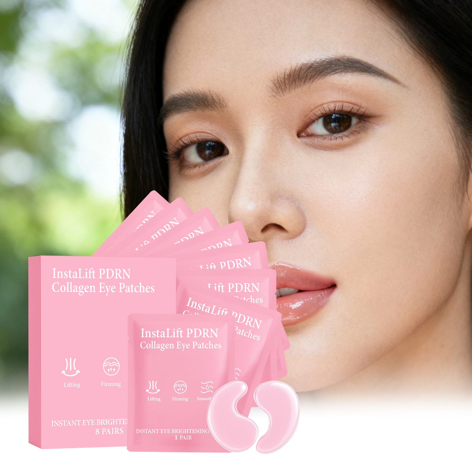 Instalift PDRN Collagen Eye Pa - Collagen Under Eye Patches ulasan dan harga